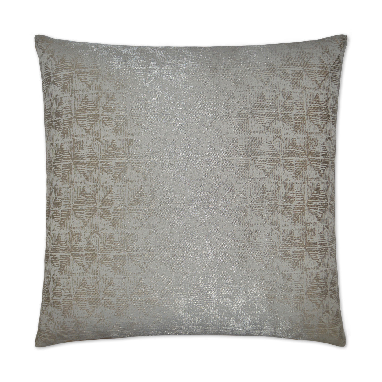 Anton Decorative Throw Pillow - Silver | DV Kap