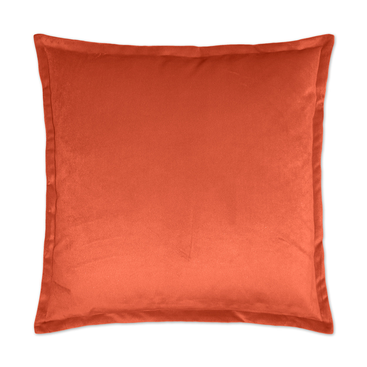 Belvedere Flange Decorative Throw Pillow - Mango | DV Kap