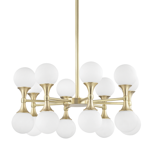 Astoria Chandelier | Hudson Valley Lighting - 3316-AGB